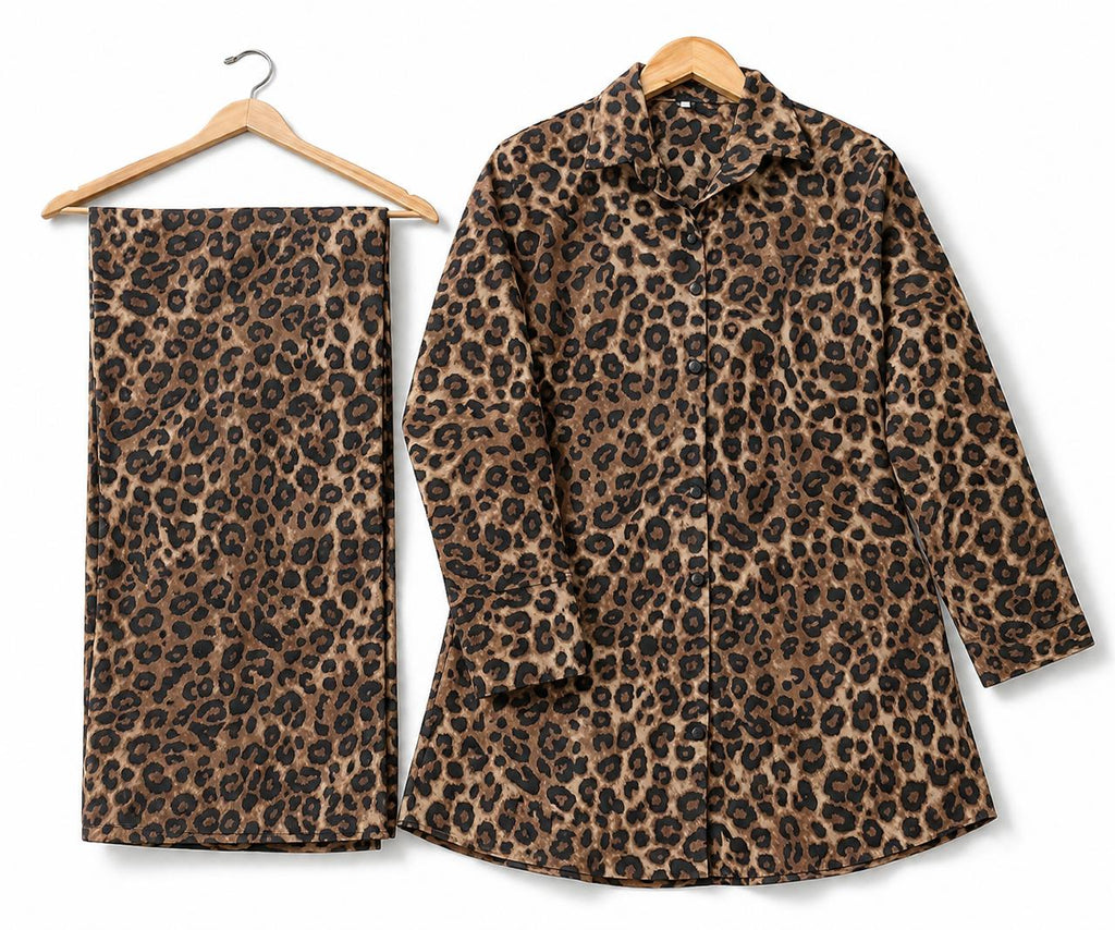 Leopard Printed Co-ord Set