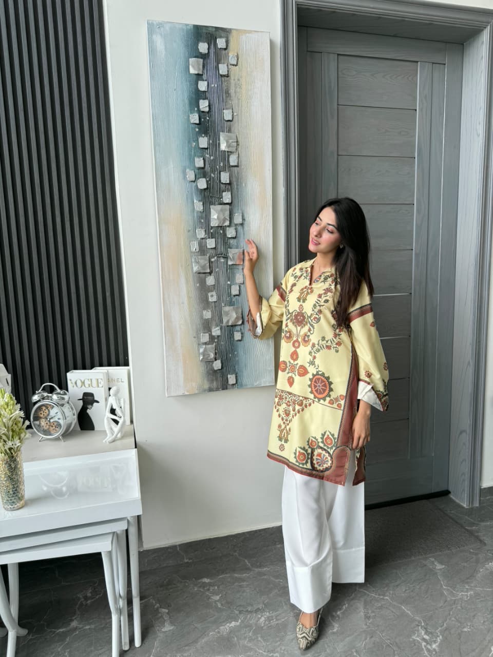 Zarmina Digital Short 2 Piece