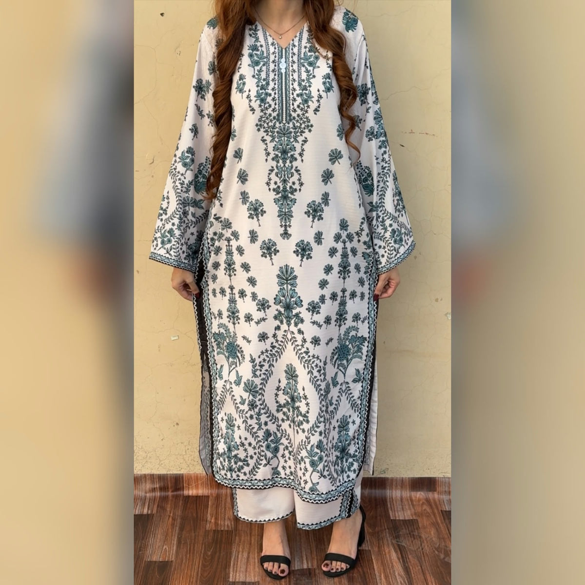 Ammara Digital Long 2 Piece