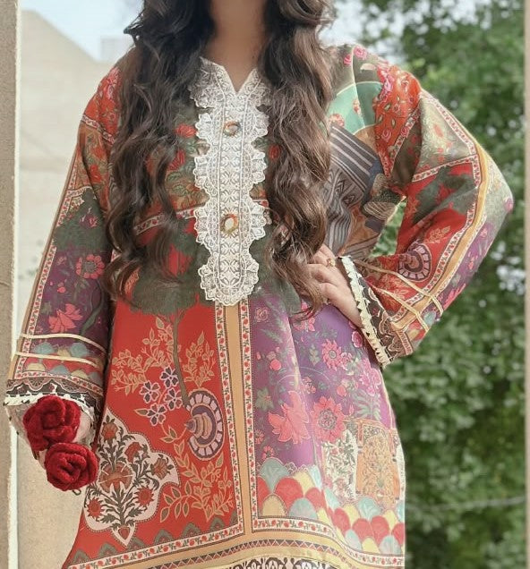 Rameen Embroidered 2 Piece