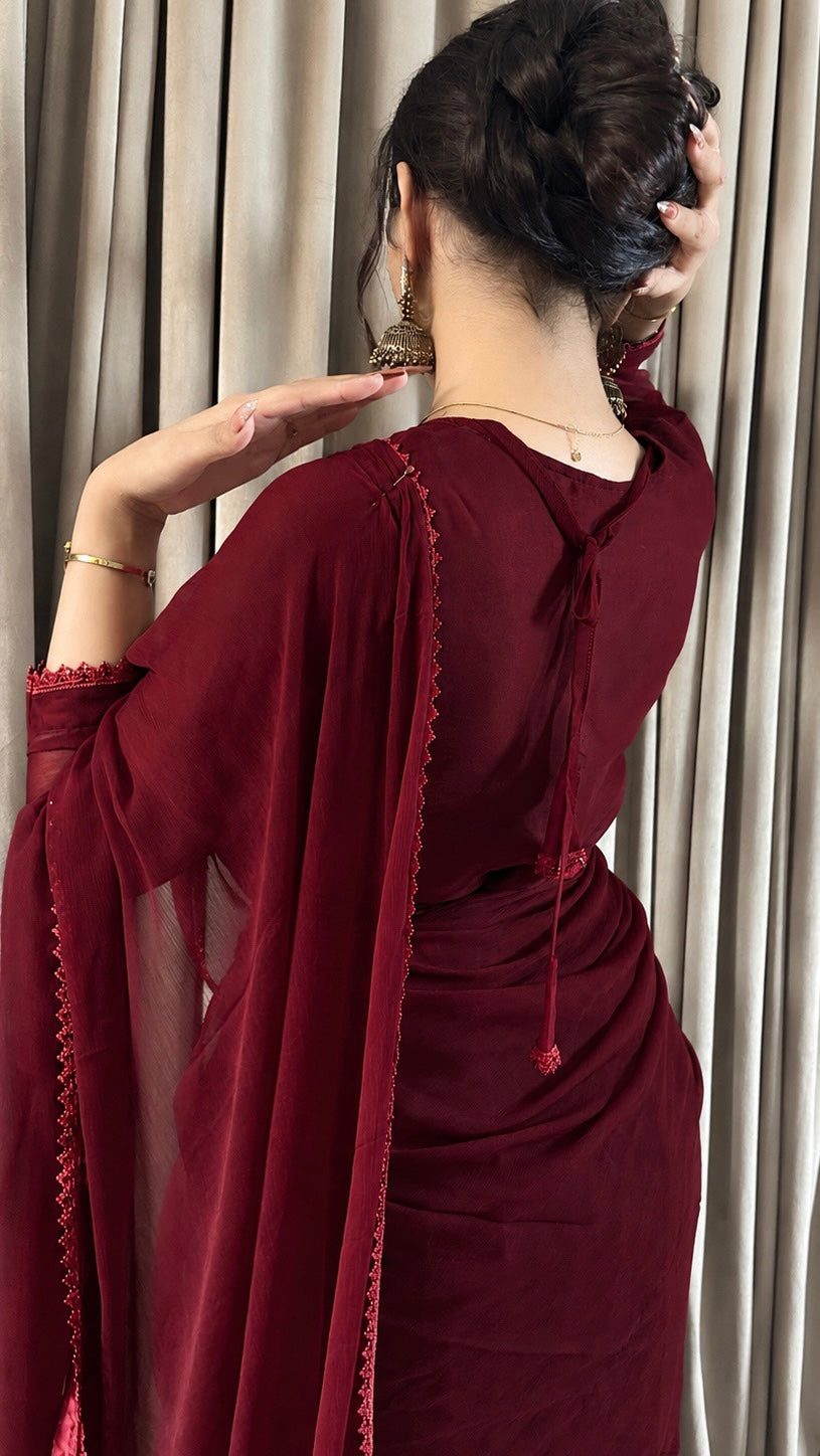 Sequence Lace Proper Saree
