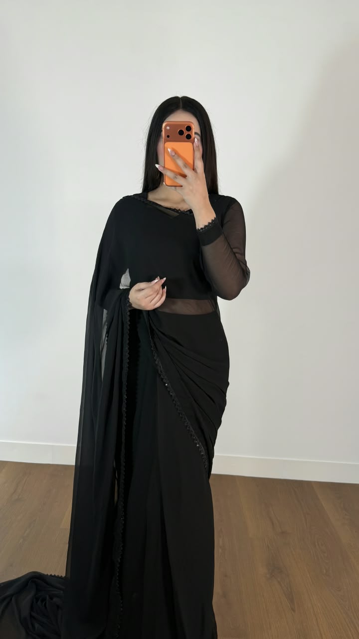 Sequence Lace Proper Saree