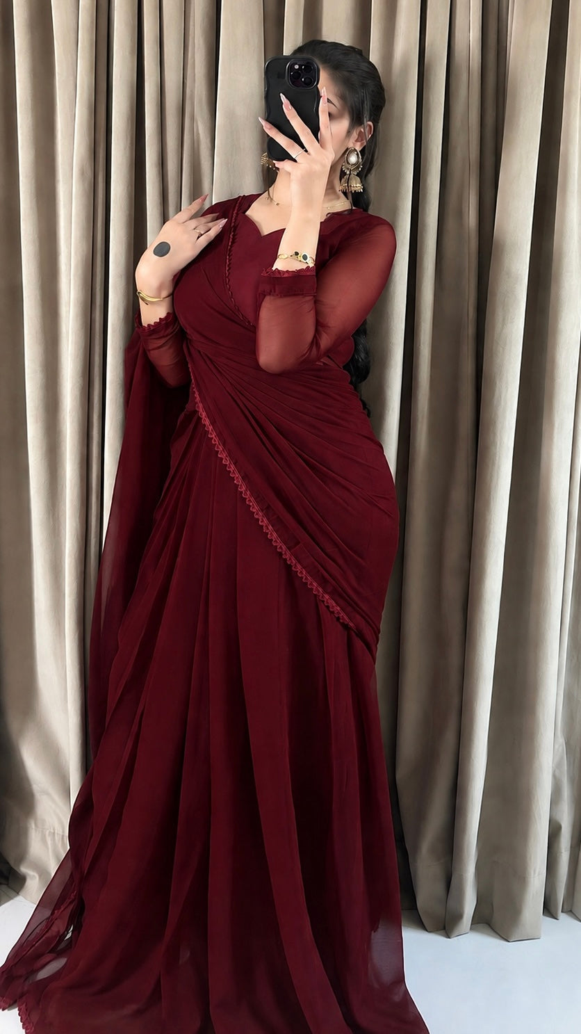 Sequence Lace Proper Saree