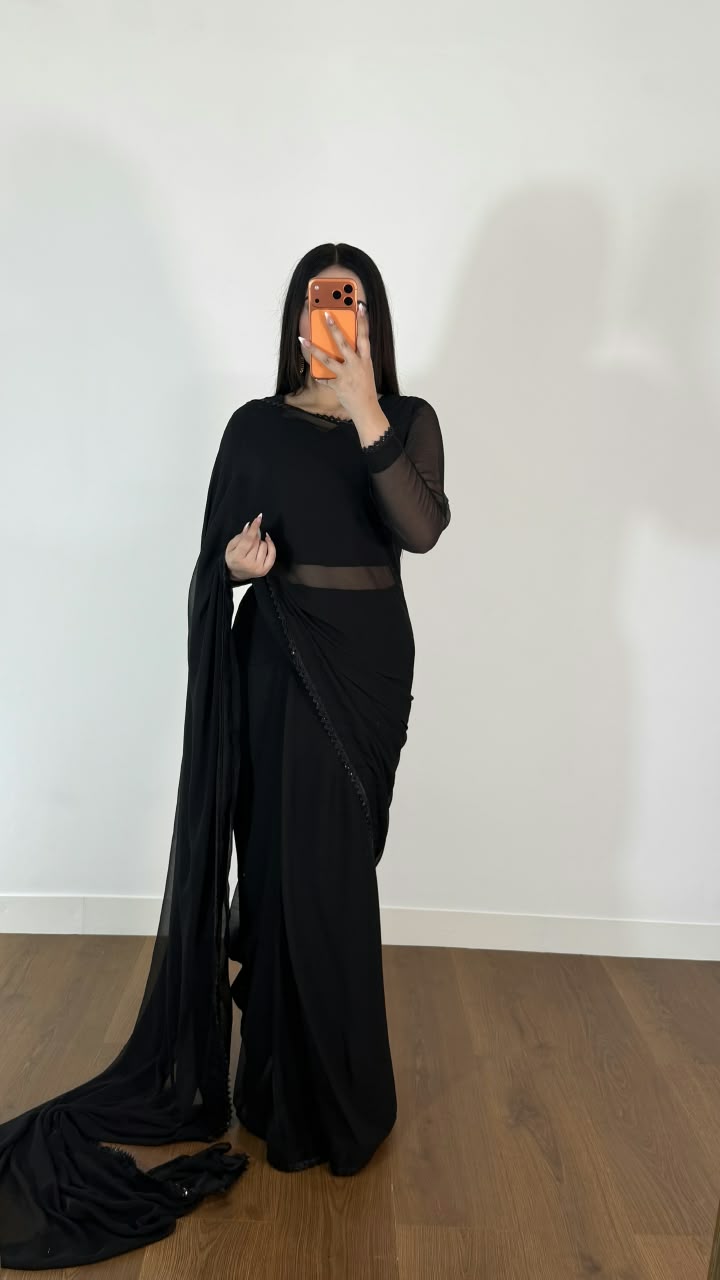 Sequence Lace Proper Saree