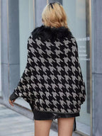 FURR Cape Shawl With Sleeves