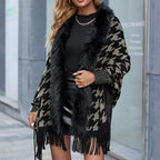 FURR Cape Shawl With Sleeves