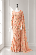 Elegant 2 in 1 Frock Saree