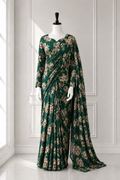 Elegant 2 in 1 Frock Saree
