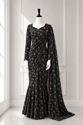 Elegant 2 in 1 Frock Saree