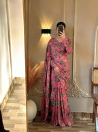 Elegant 2 in 1 Frock Saree
