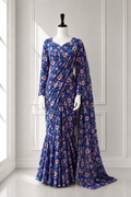 Elegant 2 in 1 Frock Saree