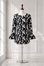 Midnight Bloom Top