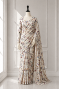 Elegant 2 in 1 Frock Saree