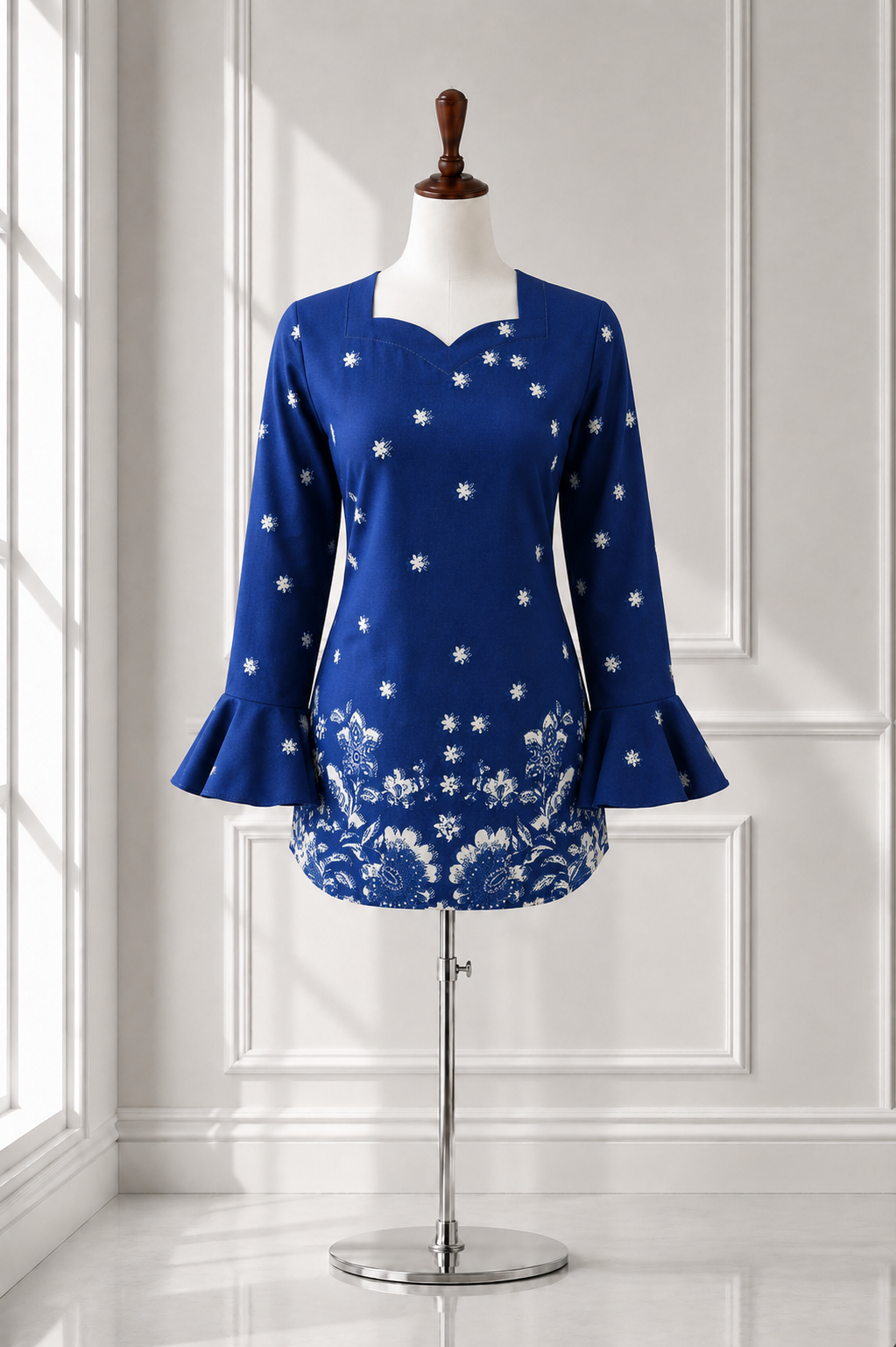 Midnight Bloom Top