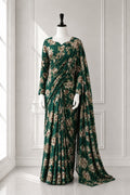 Elegant 2 in 1 Frock Saree