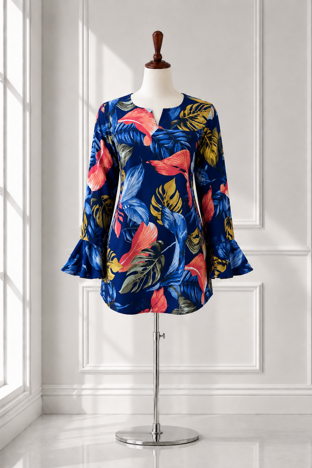 Midnight Bloom Top