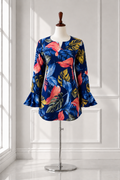 Midnight Bloom Top