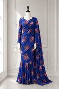 Elegant 2 in 1 Frock Saree